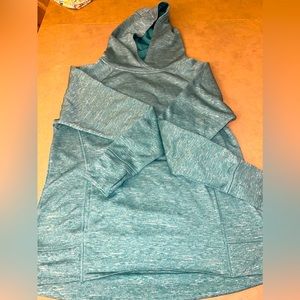 Heathered turquoise Champion hoodie